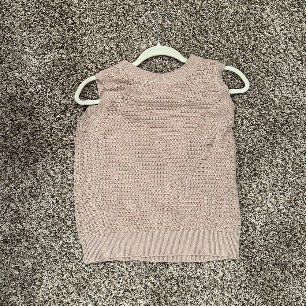 Pink Blush Knit Maternity Tank